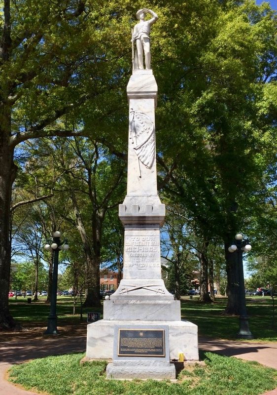 To Our Confederate Dead Monument image. Click for full size.