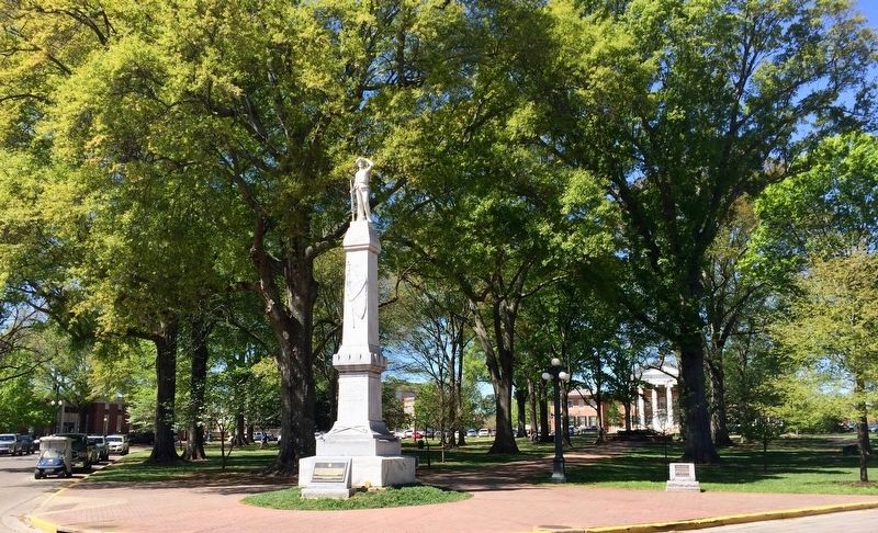 To Our Confederate Dead Monument inside University Circle. image. Click for full size.