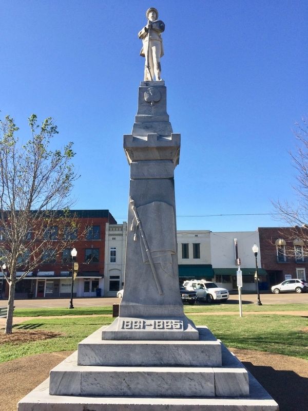 Pontotoc County Confederate Monument image. Click for full size.