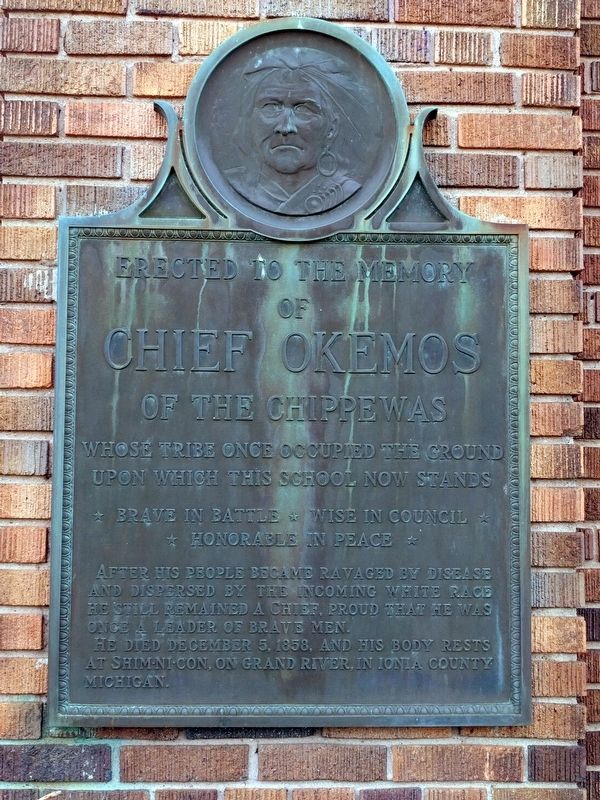 Chief Okemos Marker image. Click for full size.