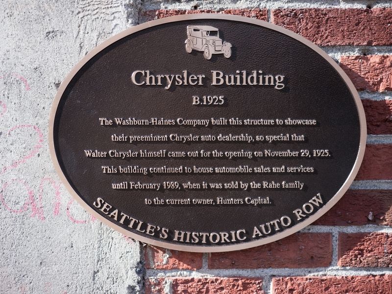 Chrysler Building Marker image. Click for full size.