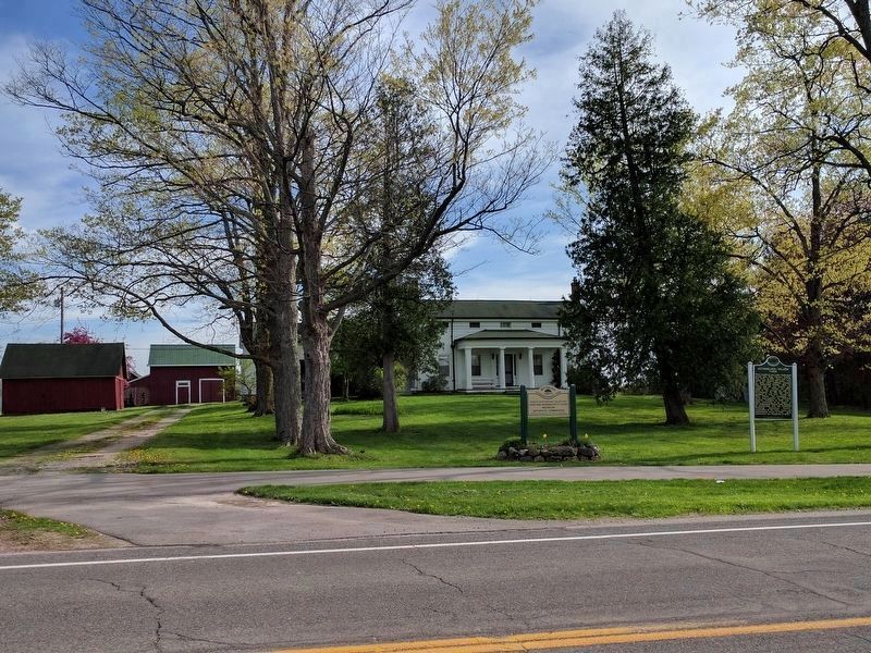 Sutherland - Wilson Farm and Marker. Click for full size. Sutherland - Wilson Farm and Marker image. Click for full size.