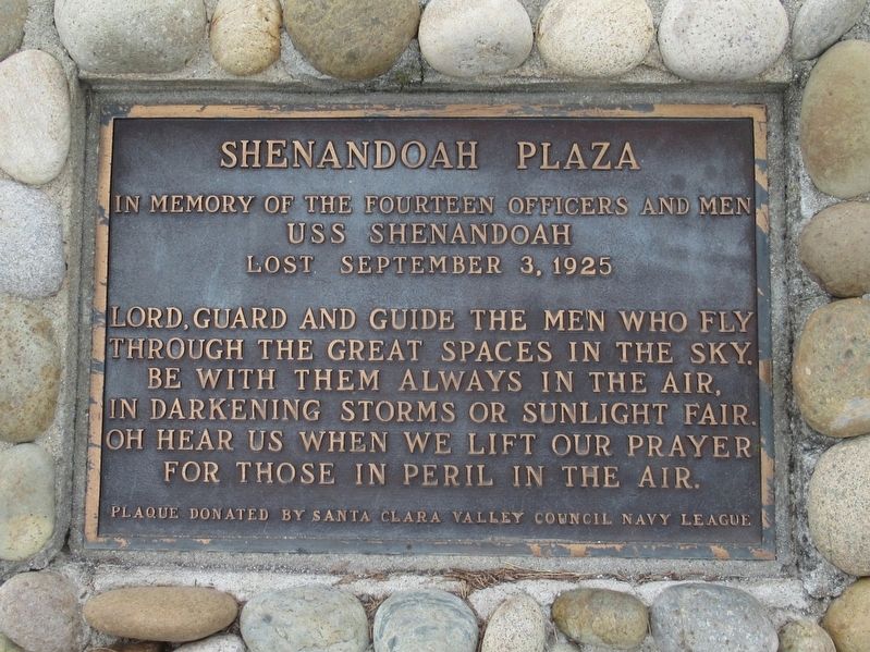 Shenandoah Plaza Marker. Click for full size. Shenandoah Plaza Marker image. Click for full size.