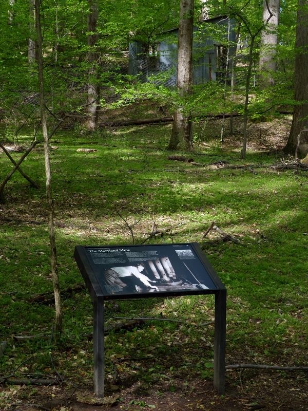 The Maryland Mine Marker. Click for full size. The Maryland Mine Marker image. Click for full size.