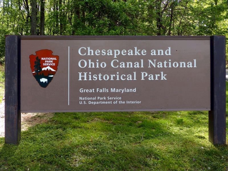 Chesapeake and Ohio Canal National Historical Park<br>Great Falls Maryland image. Click for full size.