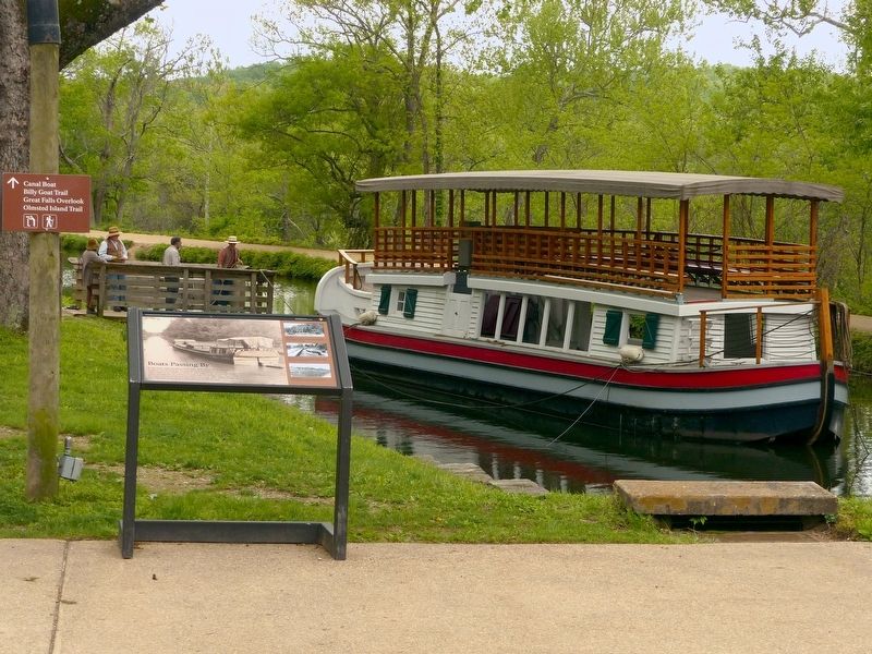 Boats Passing by Marker. Click for full size. Boats Passing by Marker image. Click for full size.