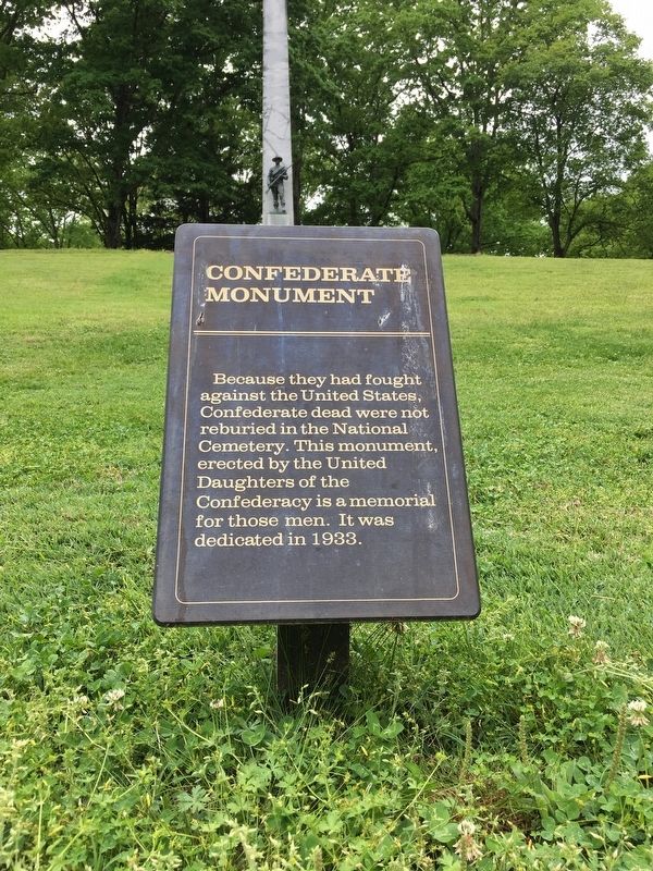 Confederate Monument Marker image. Click for full size.