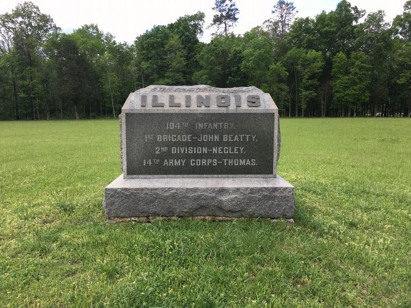 Illinois - 104th Infantry Monument image. Click for full size.