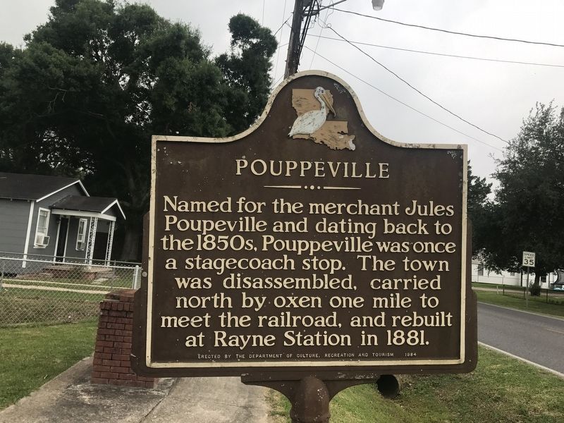 Pouppeville Marker image. Click for full size.