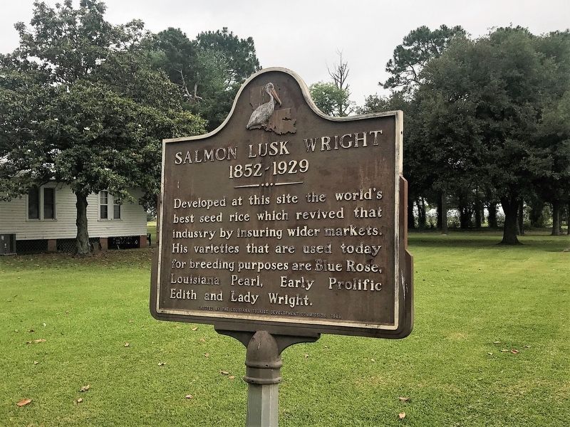 Salmon Lusk Wright Marker. Click for full size. Salmon Lusk Wright Marker image. Click for full size.