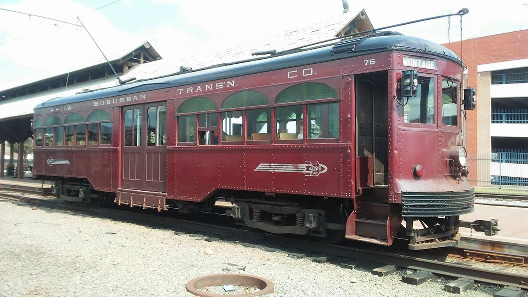 Philadelphia Suburban Transit "Red Arrow Line" #76 image. Click for full size.