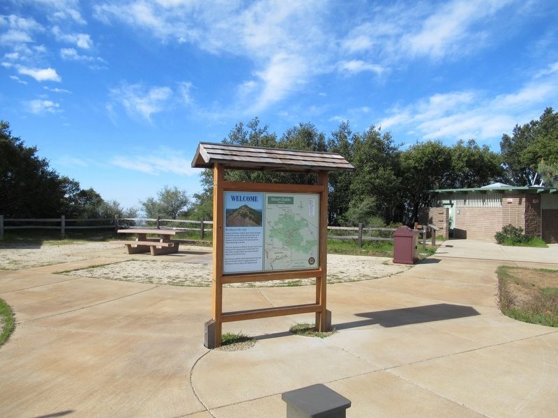 Mount Diablo State Park Marker. Click for full size. Mount Diablo State Park Marker image. Click for full size.
