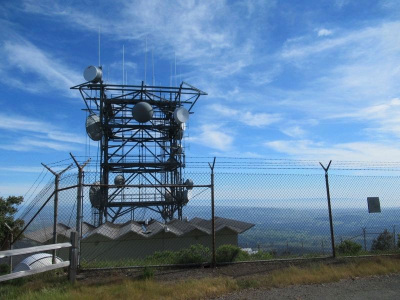 Another Antenna Tower Near the Summit. Click for full size. Another Antenna Tower Near the Summit image. Click for full size.