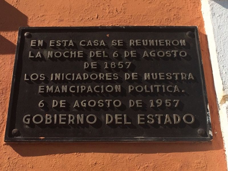 Independence of Campeche Marker. Click for full size. Independence of Campeche Marker image. Click for full size.