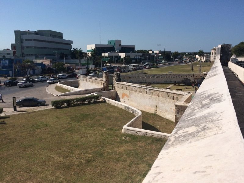 Campeche's Land Gate Marker. Click for full size. Campeche's Land Gate Marker image. Click for full size.