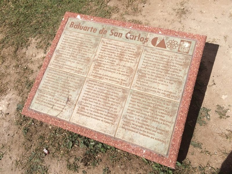 The Bastion of San Carlos Marker image. Click for full size.