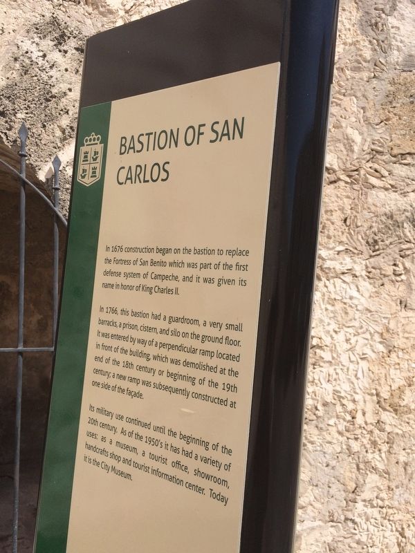 An additonal nearby Bastion of San Carlos Marker image. Click for full size.