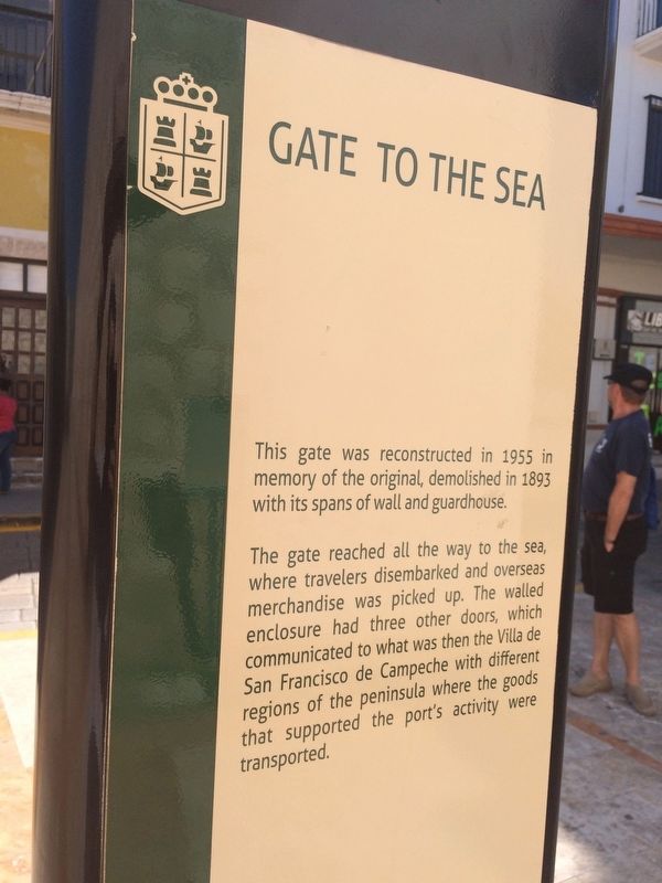 Gate to the Sea Marker image. Click for full size.