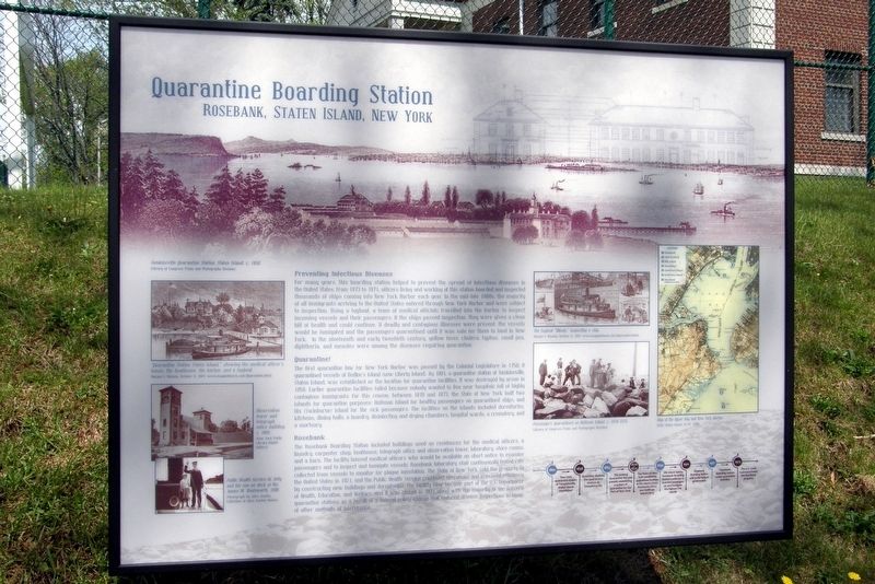 Quarantine Boarding Station Marker. Click for full size. Quarantine Boarding Station Marker image. Click for full size.