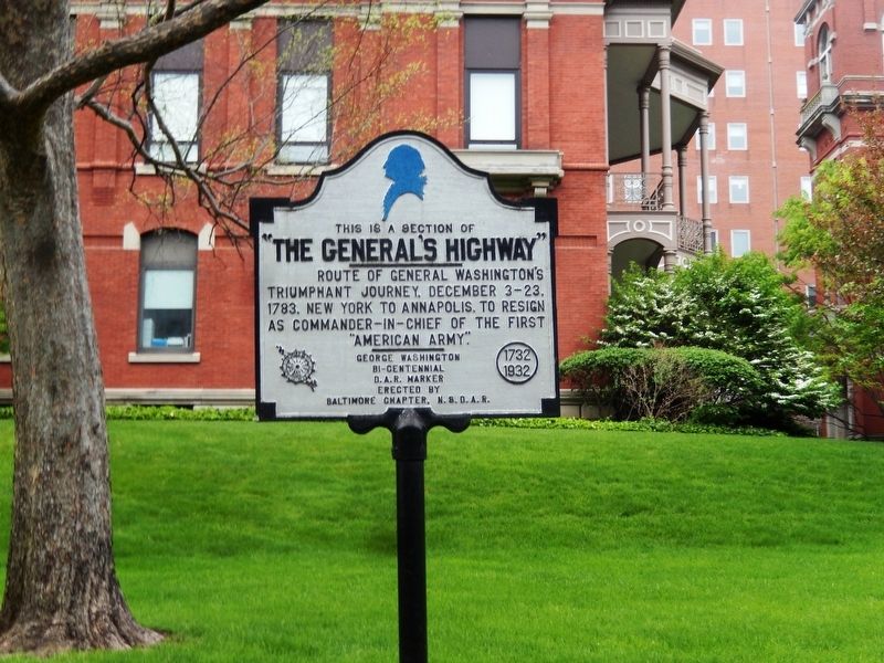 The General’s Highway Marker. Click for full size. The General’s Highway Marker image. Click for full size.