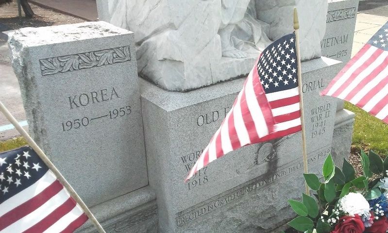 Old Forge War Memorial Detail. Click for full size. Old Forge War Memorial Detail image. Click for full size.