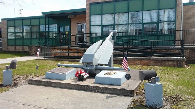 P.F.C. Carpellotti, U.S.M.C. Memorial. Click for full size. P.F.C. Carpellotti, U.S.M.C. Memorial image. Click for full size.