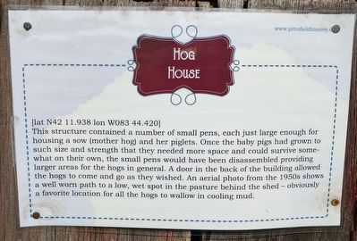 Hog House Marker image. Click for full size.