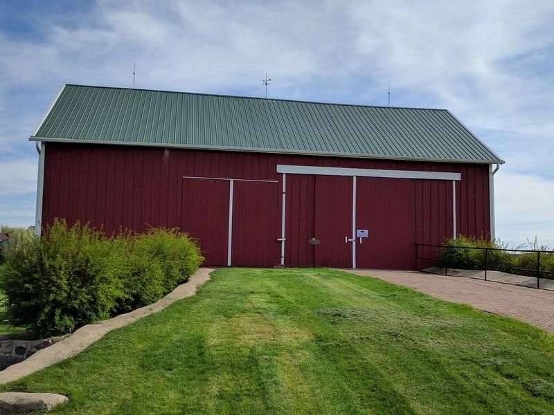 Upper Level of the Barn Marker. Click for full size. Upper Level of the Barn Marker image. Click for full size.