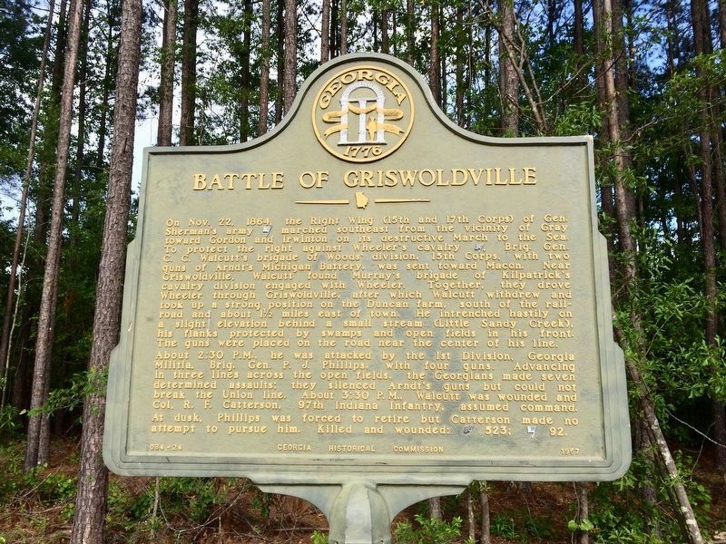 Battle of Griswoldville image. Click for full size.