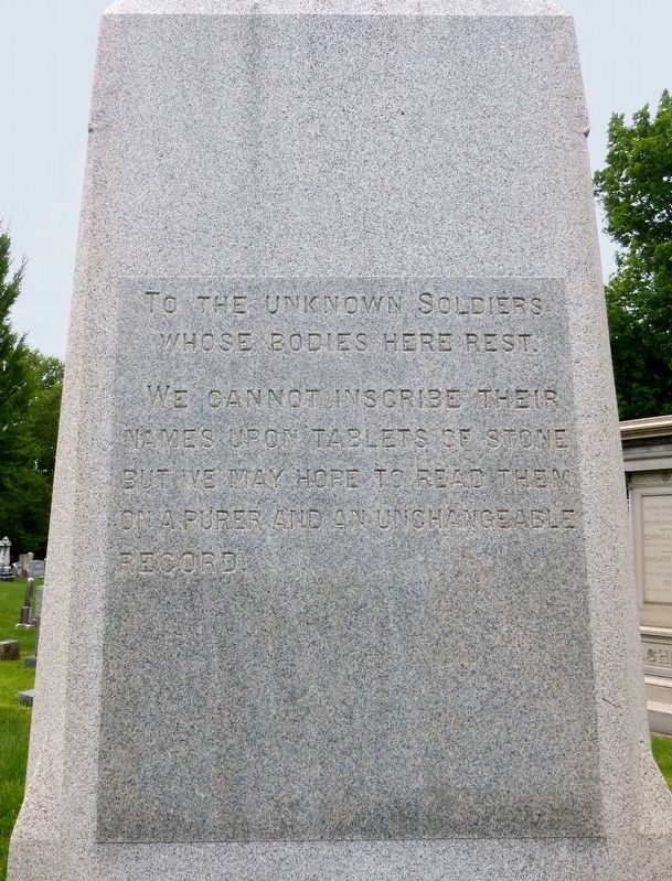 Confederate Sentinel Marker. Click for full size. Confederate Sentinel Marker image. Click for full size.