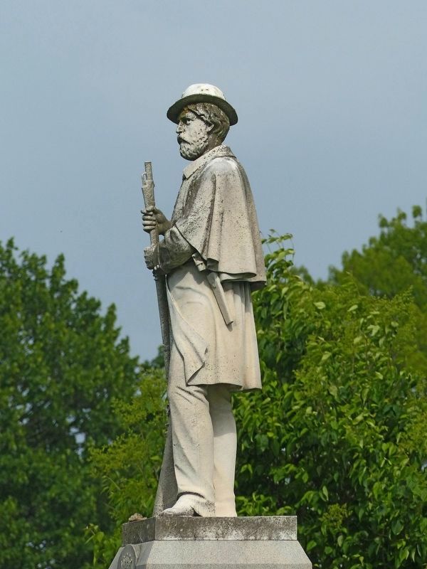 Confederate Sentinel. Click for full size. Confederate Sentinel image. Click for full size.