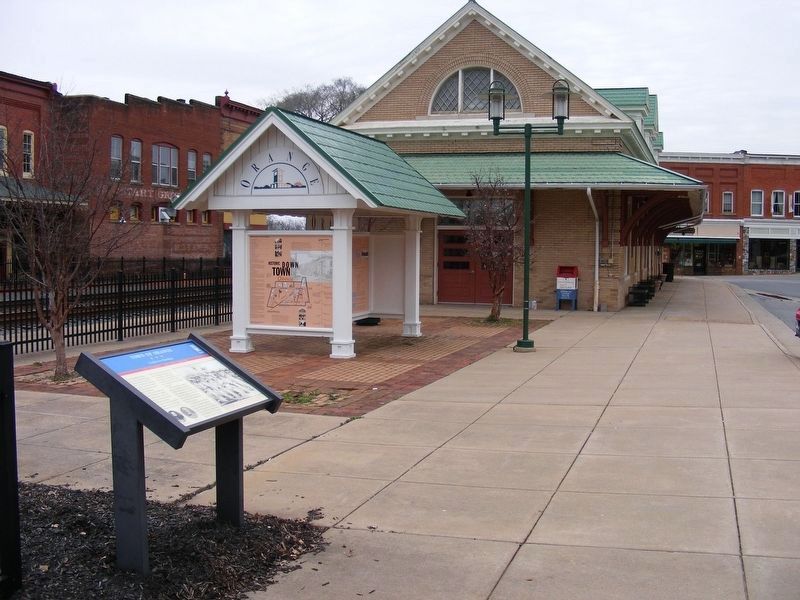 Town of Orange Marker. Click for full size. Town of Orange Marker image. Click for full size.