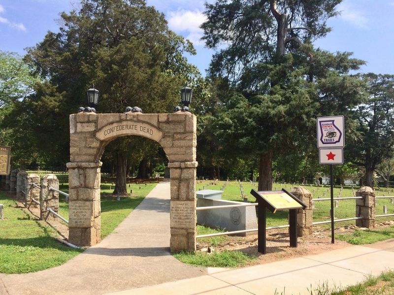 The Confederate Cemetery image. Click for full size.