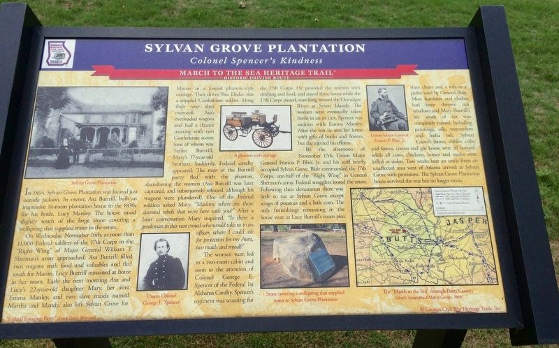 Sylvan Grove Plantation Marker image. Click for full size.