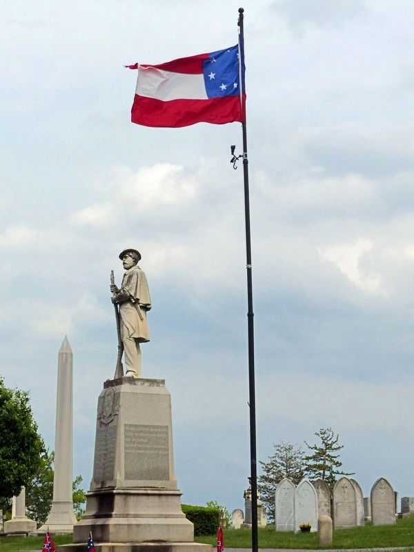 Confederate Sentinel. Click for full size. Confederate Sentinel image. Click for full size.