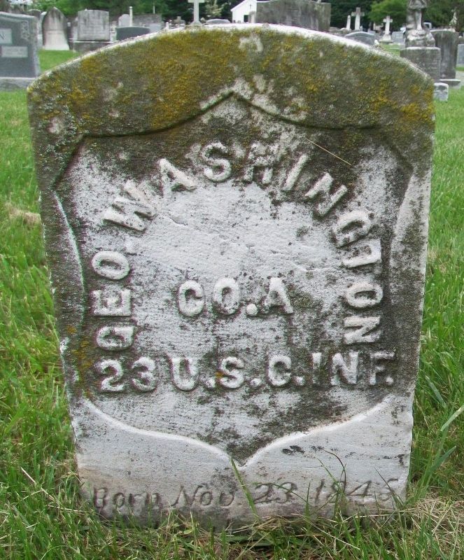 Representative Civil War Veteran Burial image. Click for full size.