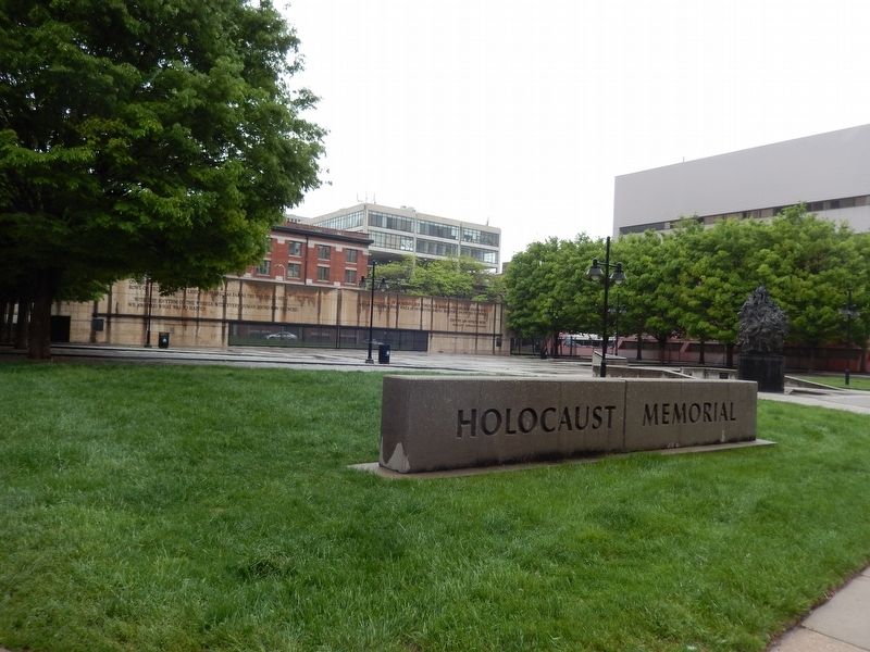 Holocaust Memorial main marker image. Click for full size.