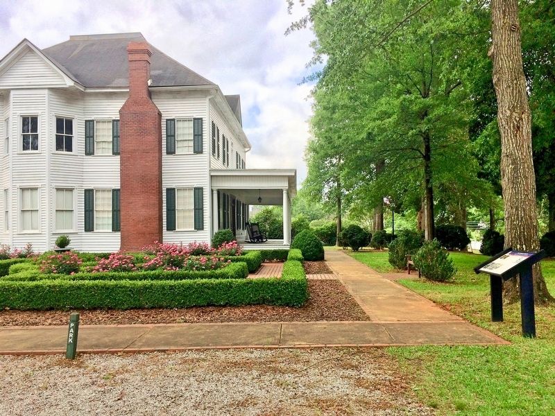 The Brown House and marker.. Click for full size. The Brown House and marker. image. Click for full size.