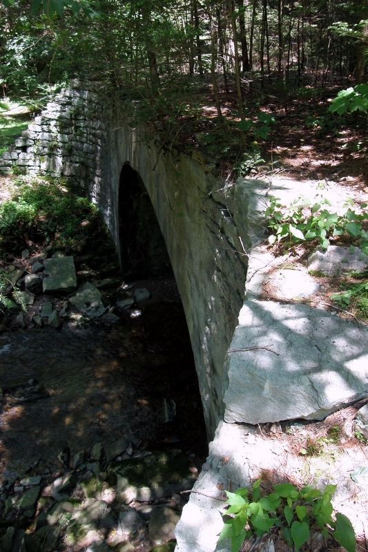 "Tapeworm Railroad" granite bridge. Click for full size. "Tapeworm Railroad" granite bridge image. Click for full size.