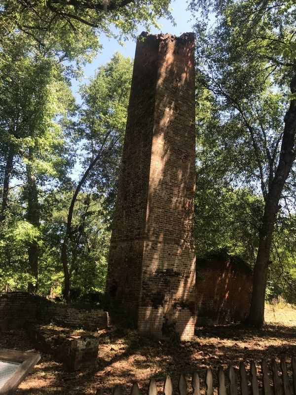 Fontainebleau Plantation Sugar Mill ruins #2 image. Click for full size.