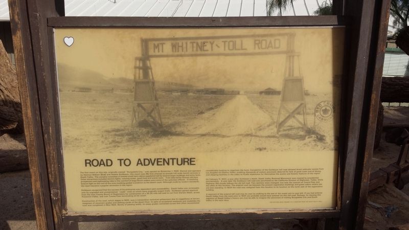 Road To Adventure Marker image. Click for full size.