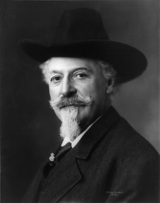 William Frederick "Buffalo Bill" Cody (1846–1917) image. Click for full size.