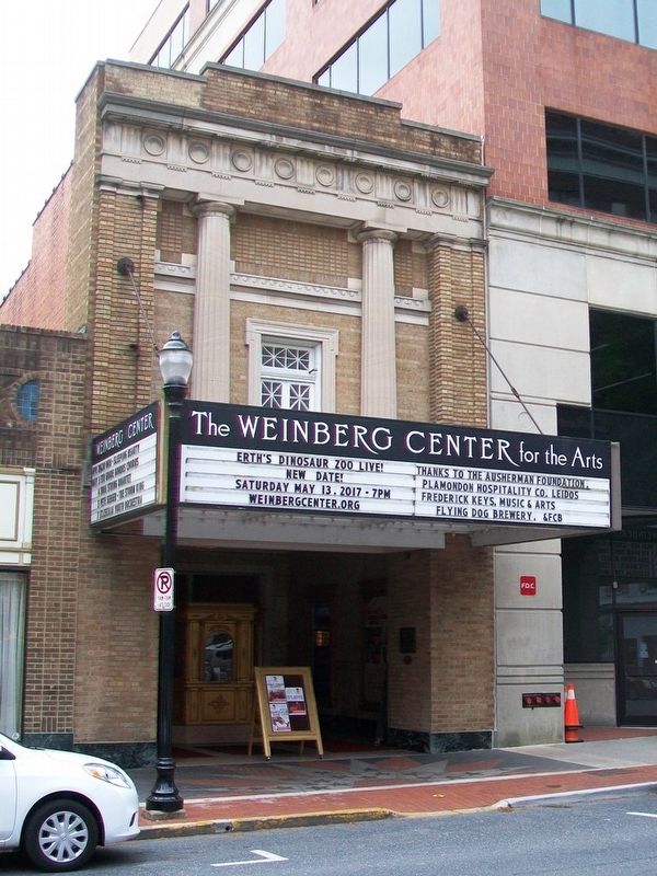 The Weinberg Center and Markers image. Click for full size.