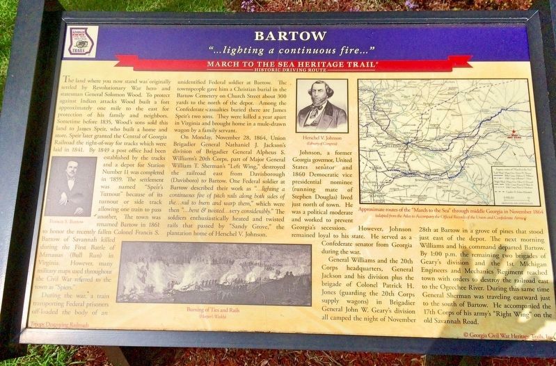Bartow Marker image. Click for full size.