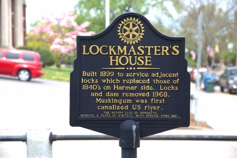 Lockmaster�s House Marker image. Click for full size.