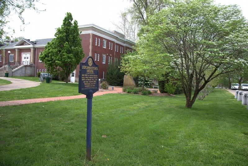 Lockmaster�s House Marker image. Click for full size.
