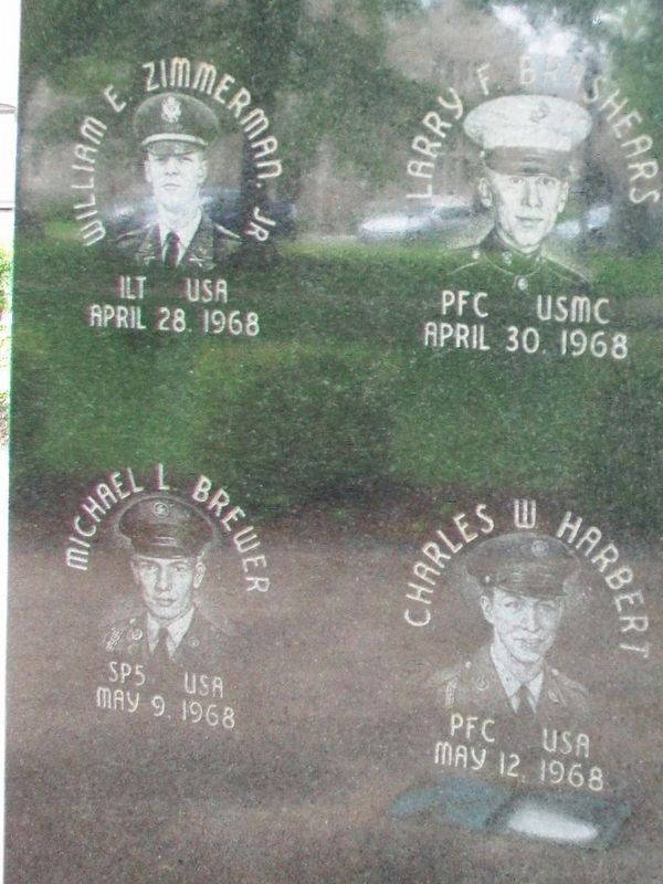 Frederick County Vietnam Veterans Memorial Honored Dead. Click for full size. Frederick County Vietnam Veterans Memorial Honored Dead image. Click for full size.