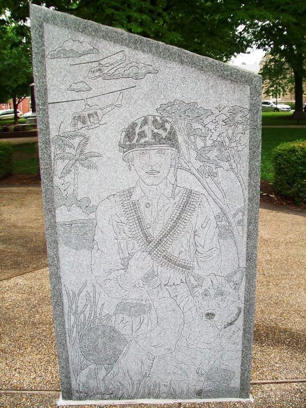 Frederick County Vietnam Veterans Memorial Marker. Click for full size. Frederick County Vietnam Veterans Memorial Marker image. Click for full size.