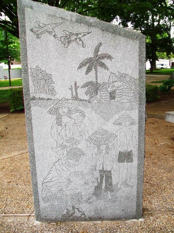 Frederick County Vietnam Veterans Memorial Marker. Click for full size. Frederick County Vietnam Veterans Memorial Marker image. Click for full size.