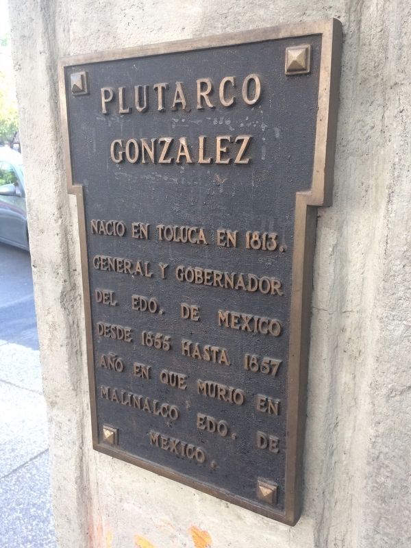 Plutarco Gonzlez Marker image. Click for full size.